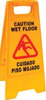 1203 "Caution Wet Floor " Sign